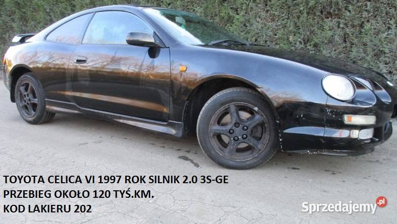 TOYOTA CELICA VI 9499 DACH CABRIO SZYBA osobowe Tarnów sprzedam