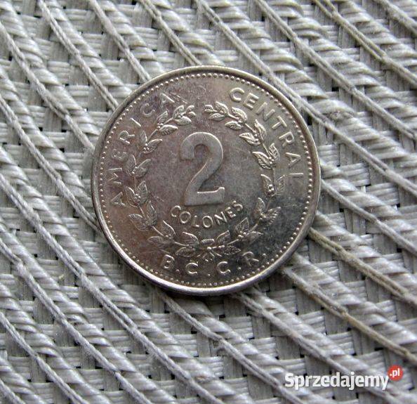 Kostaryka 2 Colones 1984r Kalisz