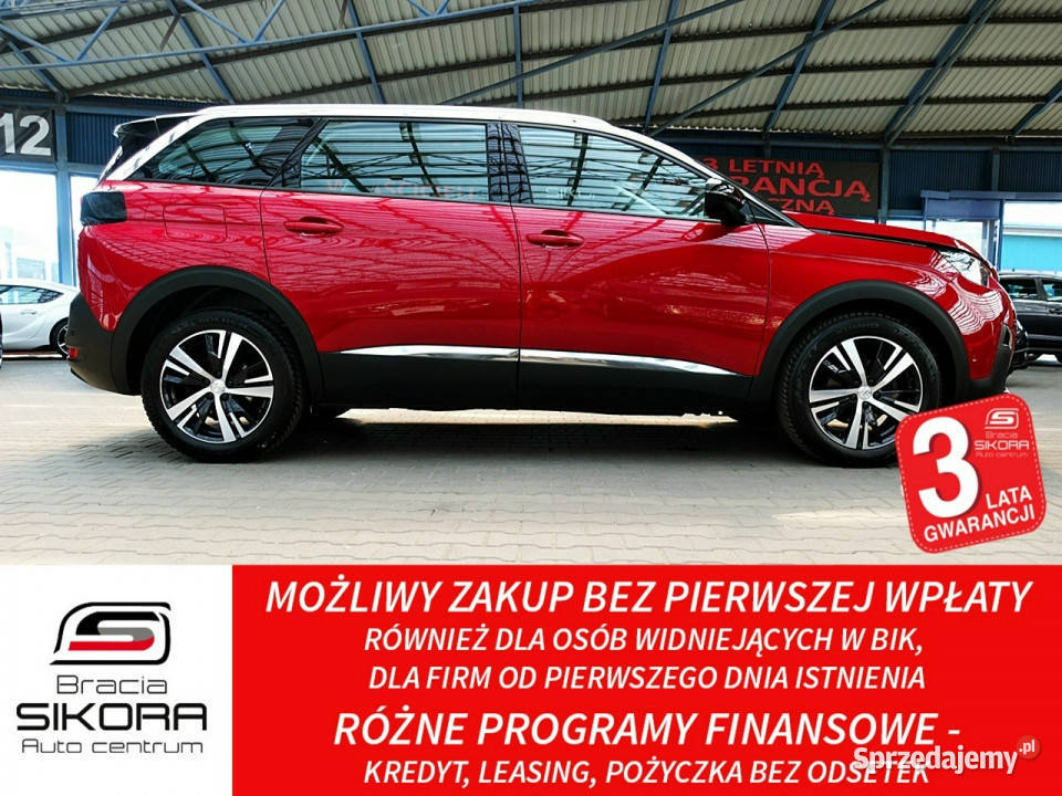 Peugeot 5008 7OSÓB ALLURE FullLedKamera serwisowany w ASO Mysłowice sprzedam