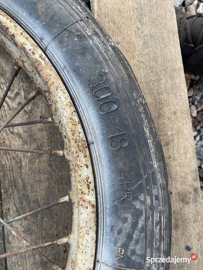 KOŁO PRZÓD PRZEDNIE OPONA WSK 125 175 małopolskie