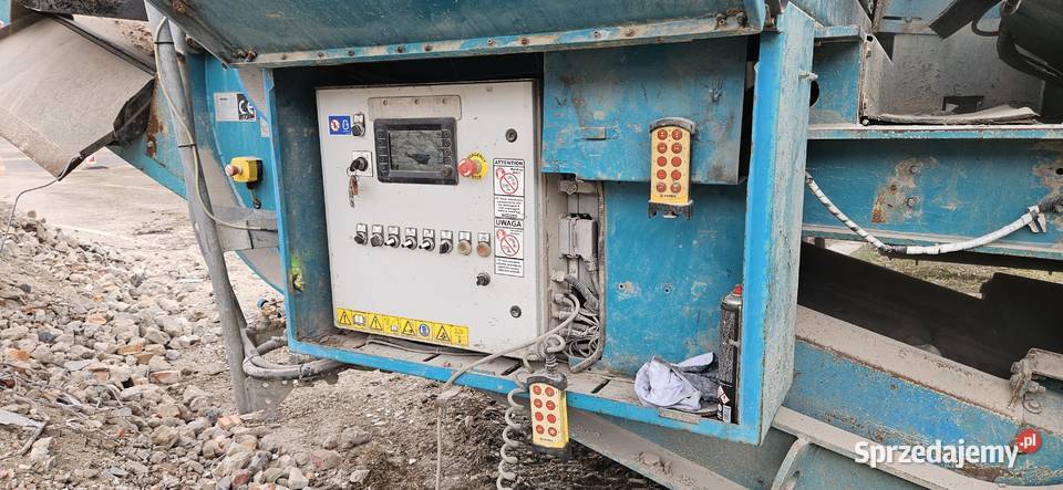 Kruszarka szczękowa do recyklingu kamienia gruzu 6400h Trachy
