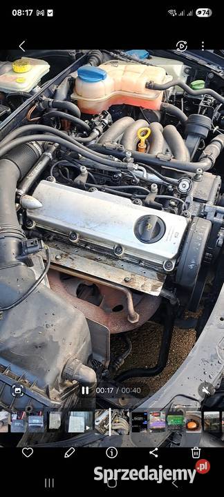 Silnik 16 ALZ audi a4 b6 dolnośląskie Wrocław sprzedam