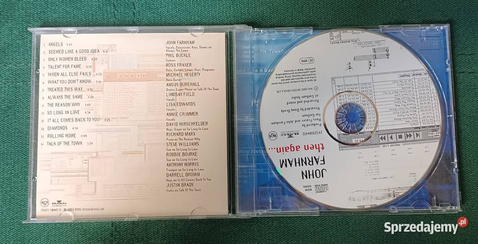 John Farnham Then again CD Płyty i kasety małopolskie Zbylitowska Góra