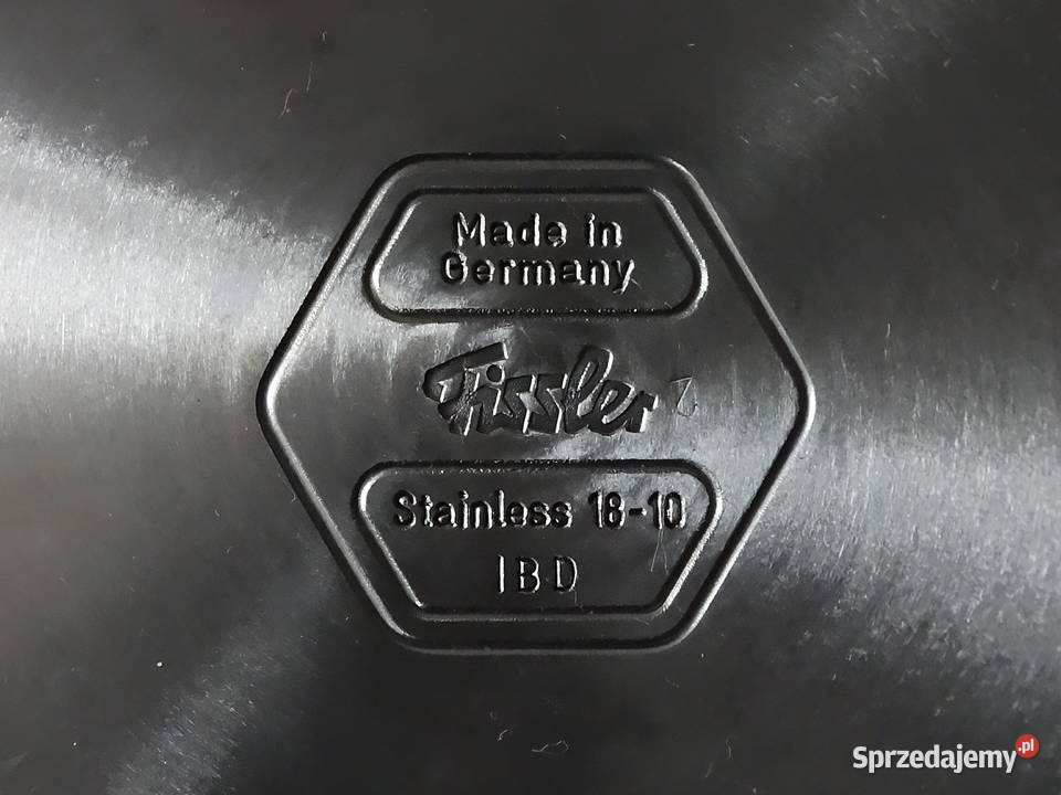 Garnek Fissler Stainless Steel 1810 Made In Biłgoraj sprzedam