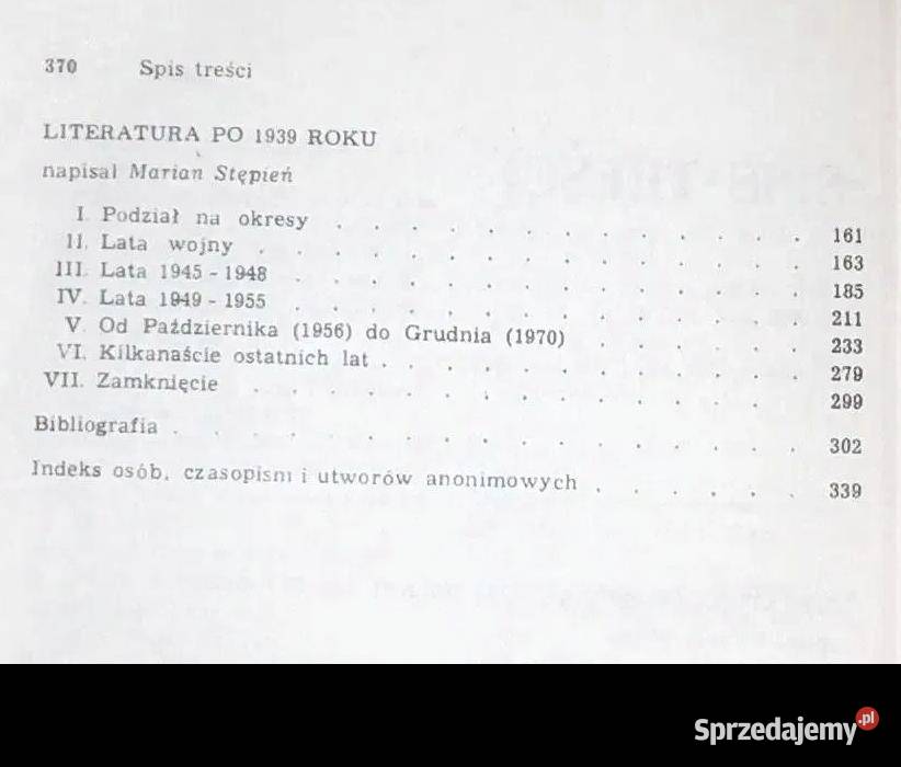 Historia literatury polskiej w zarysie Tom 2 M Rok wydania 1988 lubelskie Chełm sprzedam