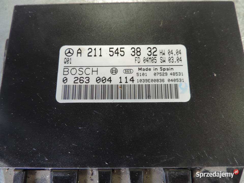 MODUŁ PDC MERCEDES W211 2115453832 małopolskie