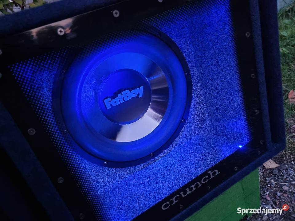 Tuba Subwoofer Skrzynia Basowa CRUNCH FAT BOY Dzierżoniów