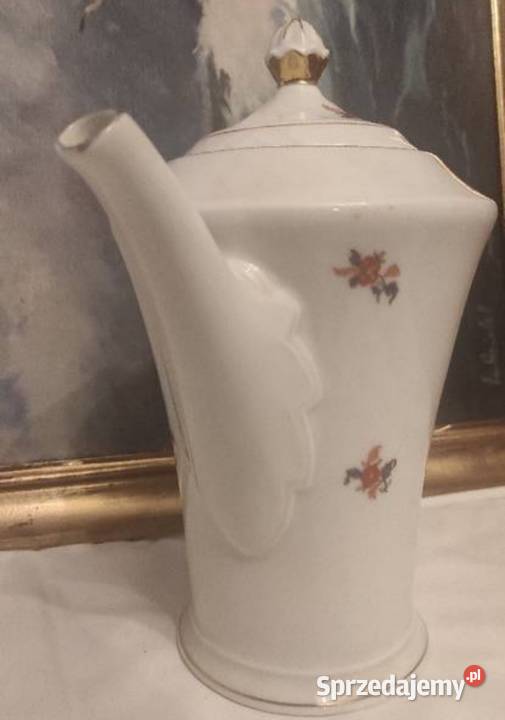 SORAU ASTORIAok 1920 DZBAN ART DECO Porcelana i szkło Pabianice