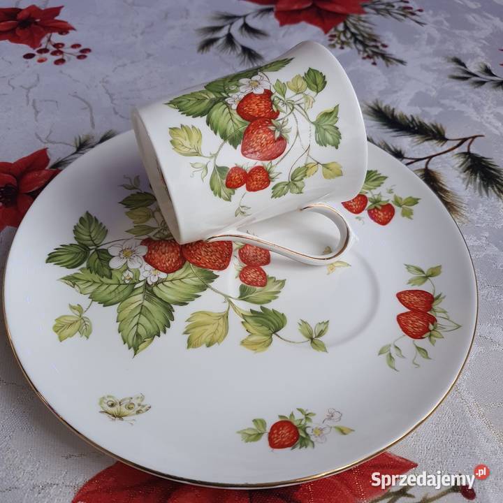 Queens filiżanka porcelanowa Nowa Sól