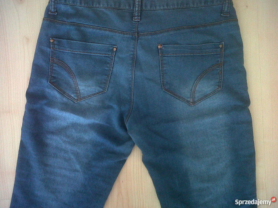 Rurki SKINNY Denim 36 ultra soft mięciutkie