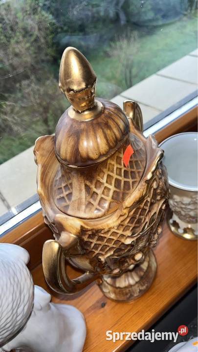 Złocona Amfora z Amorkami Gdańsk