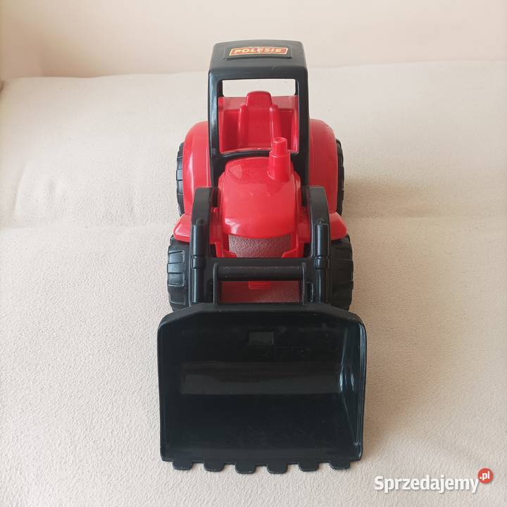 Zabawka duży traktor ładowarka Polesie