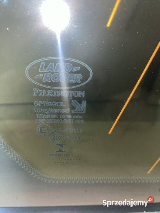 RANGE ROVER SPORT L320 SZYBA Karoseryjna Prawy