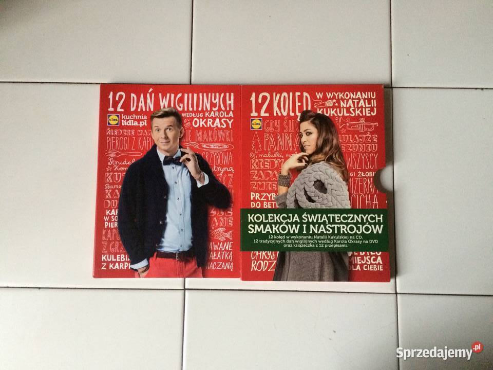 2 płyty CD kolędy i przepisy kulinarne na Warszawa