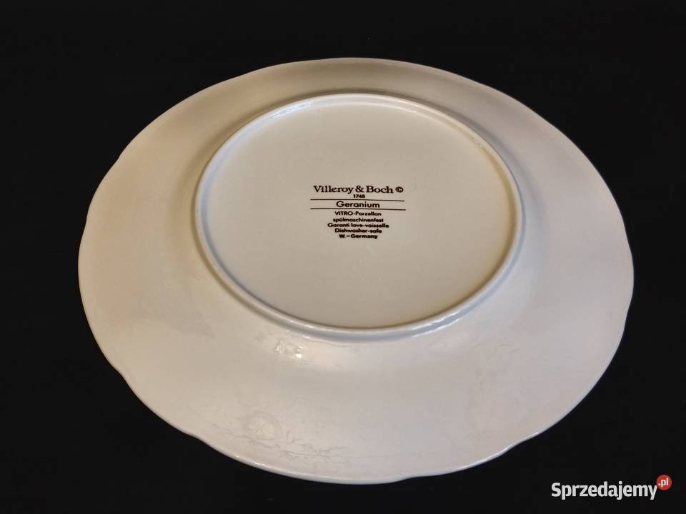 Talerz płaski Villeroy Boch Geranium Chełm