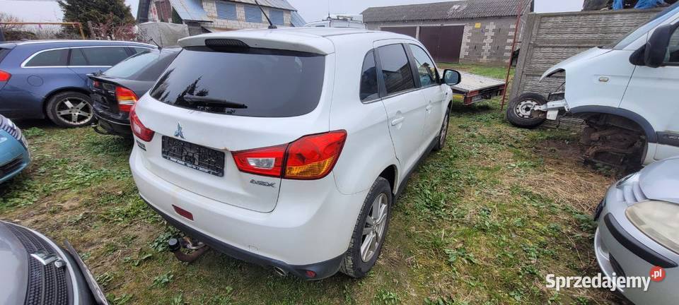 MITSUBISHI ASX 18 DCI 2013 biały Konie