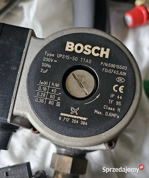Pompa Bosch UPS1550 TTA0 Nowy Tomyśl