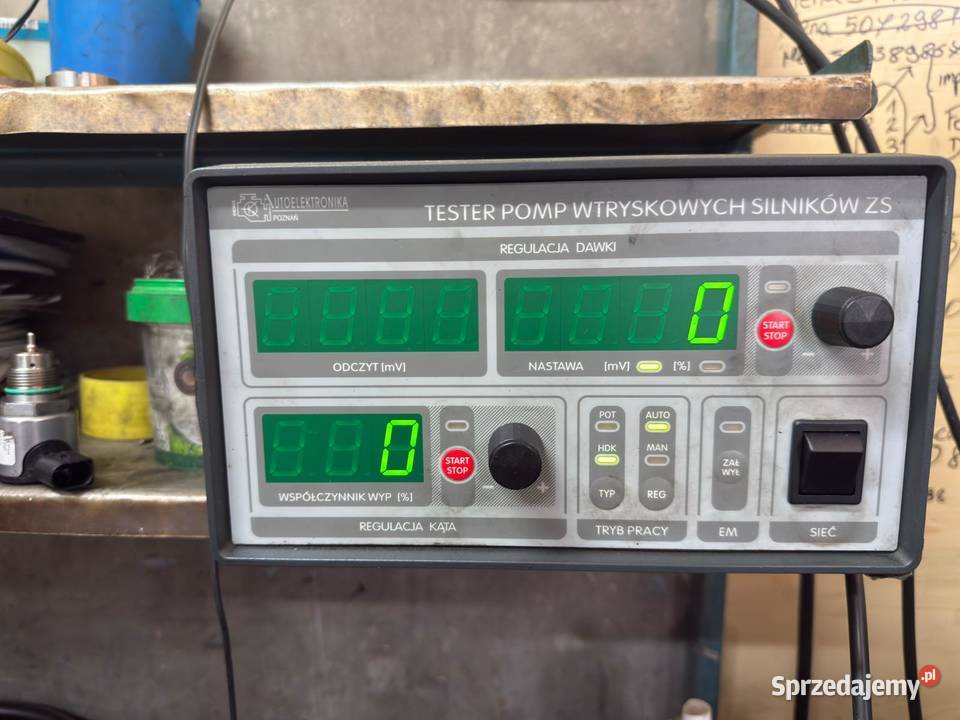 Tester pomp wtryskowych EDC i HDK Lublin