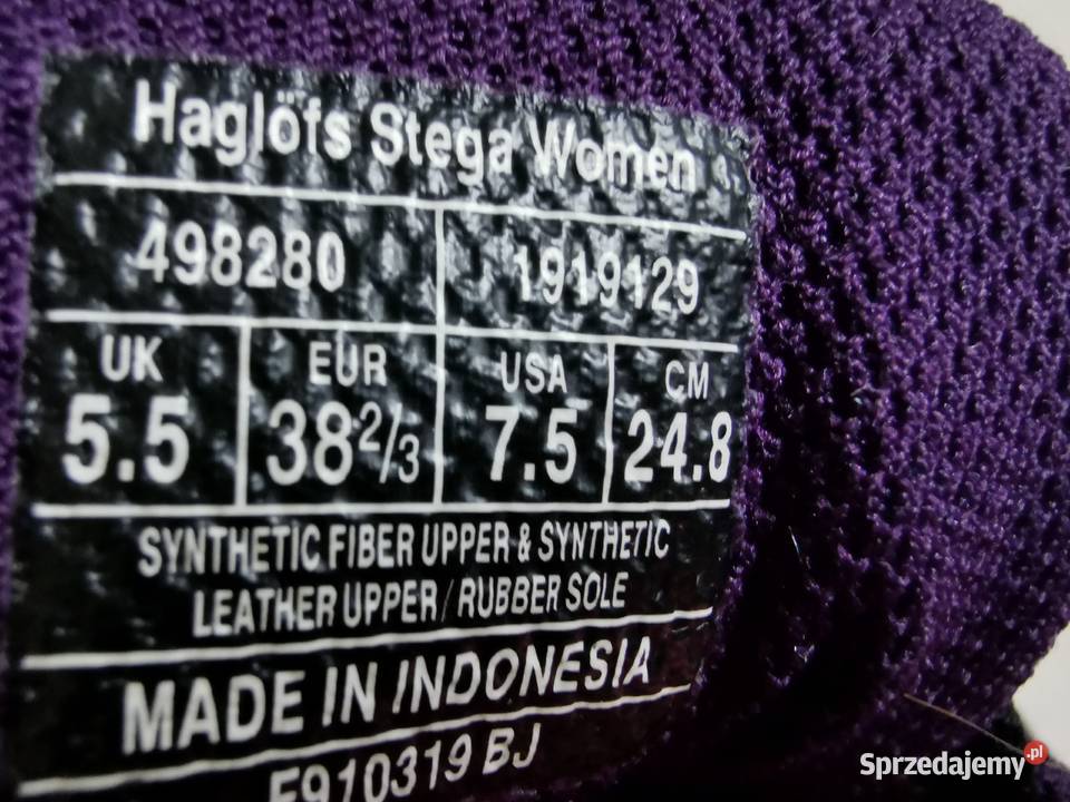 Buty trekkingowe Haglfs r38 i 23wkł245St Zamość