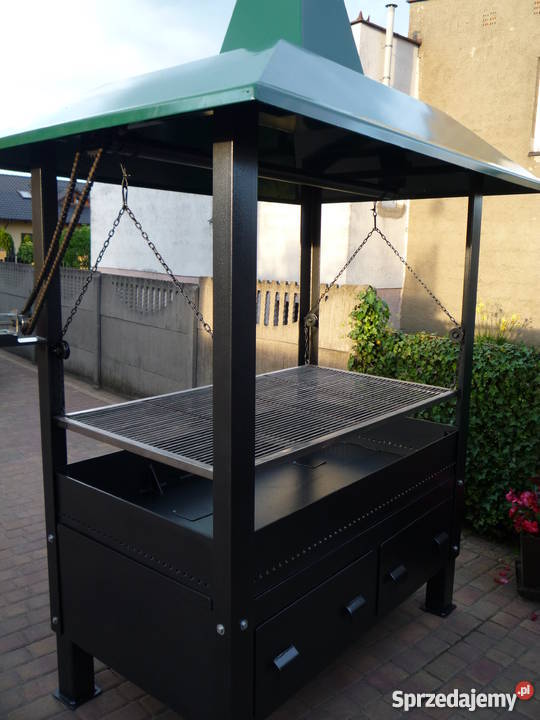 Grill gastronomiczny przemysłowy blacha 6mm Damasławek