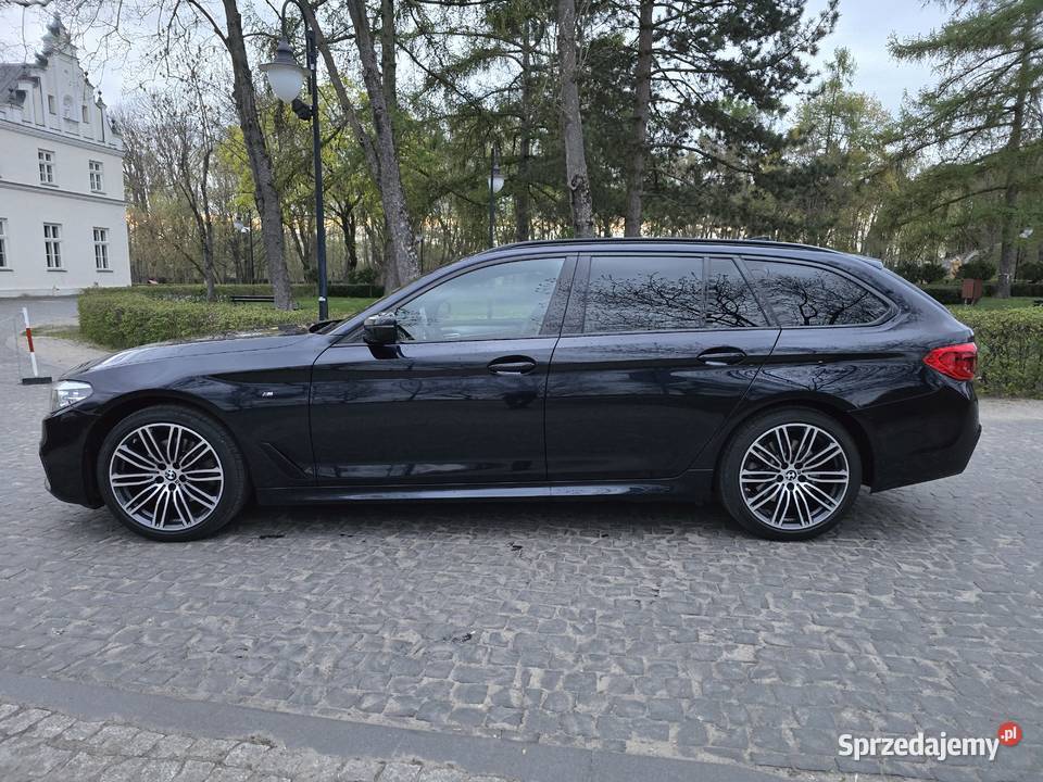 BMW 5 G31 520D Mpakiet Xdrive 2019 salon aso 190KM Poddębice
