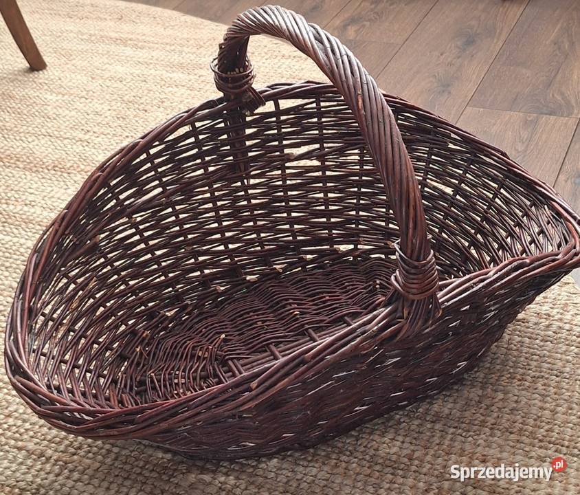 Duży koszyk wiklinowy 65x45x25 Gdańsk