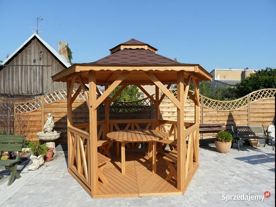 Altana 1 5m Sześciokątna Impregnowana Podłoga Parzymiechy sprzedam