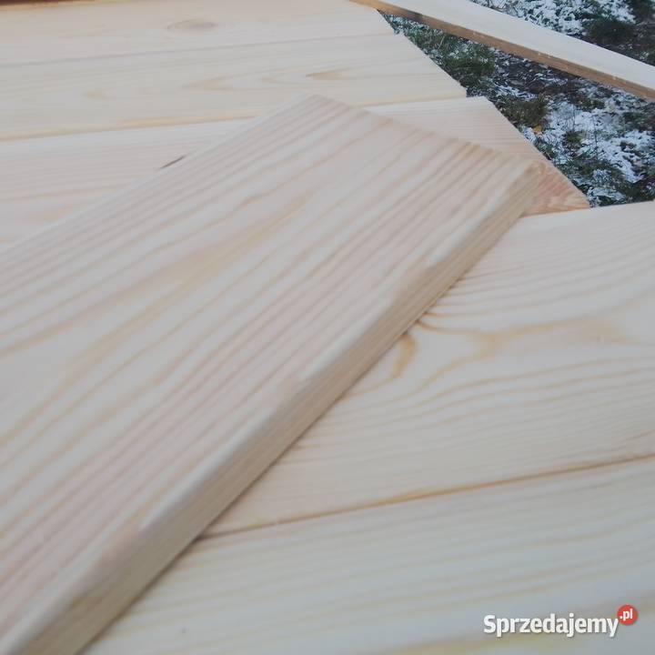 Naturalne deski drewniane heblowane sosna 80 x Katowice