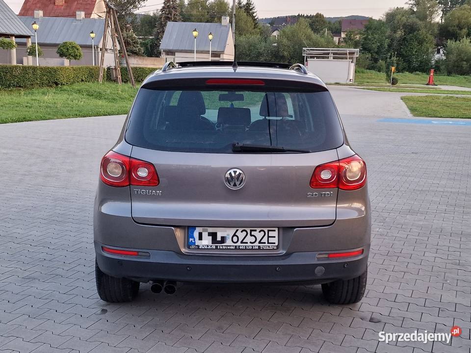 VW Tiguan 20 TDI 4X4 Panorama Grzane fotele małopolskie Ryglice