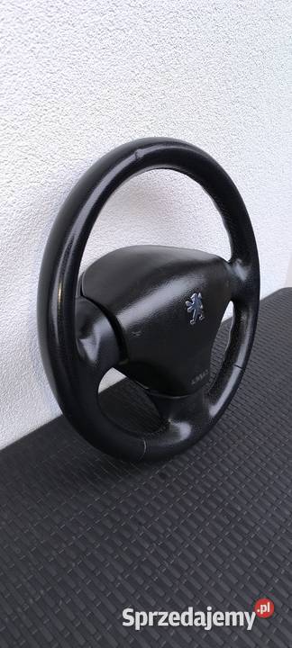 Peugeot 206 kierownica skóra poduszka airbag Łochów