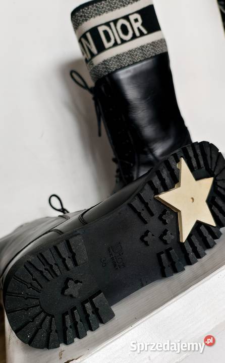 Buty kozaki christian dior CD gwiazda skóra Warszawa