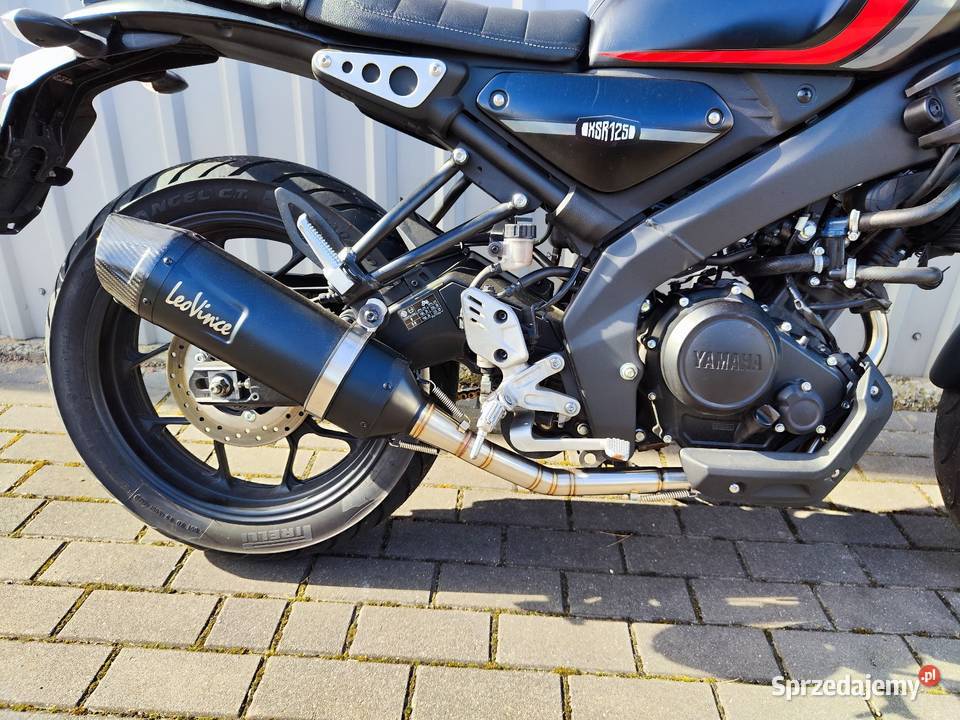 Yamaha XSR 125 ABS 2022 kat B i A1 wydech akryl Brańsk