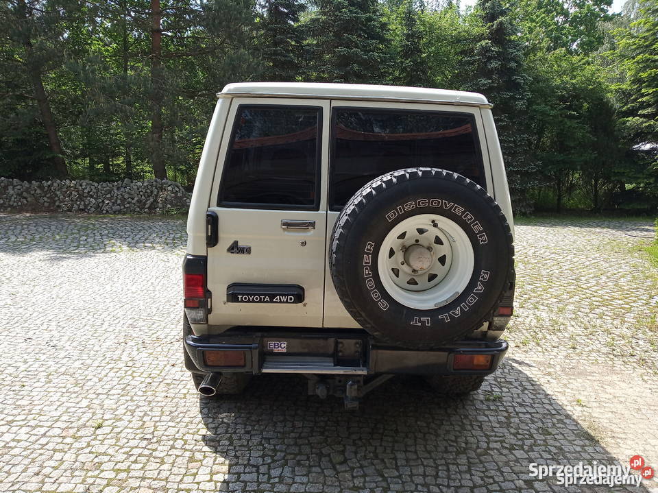 TOYOTA Land Cruiser LJ70 24TD 90 1987 przebieg hak Warszawa