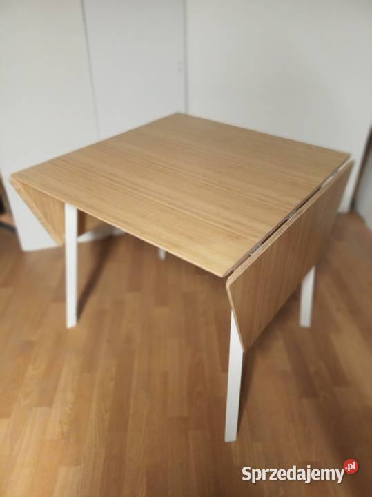 Stół kuchenny rozkładany liść Ikea 74cm łódzkie Łęczyca