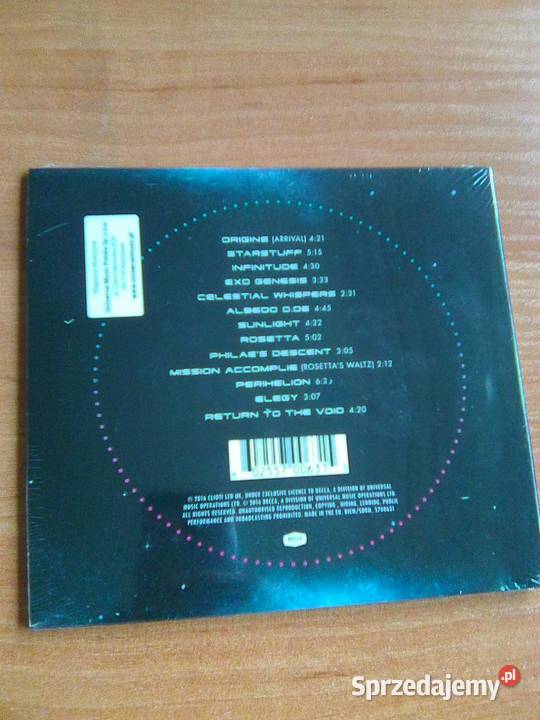 Vangelis Rosetta CD Warszawa