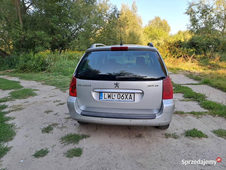 Peugeot 307sw 20 HDI 90 2005 179 przebiegu 90KM Samochody osobowe lubelskie Włodawa