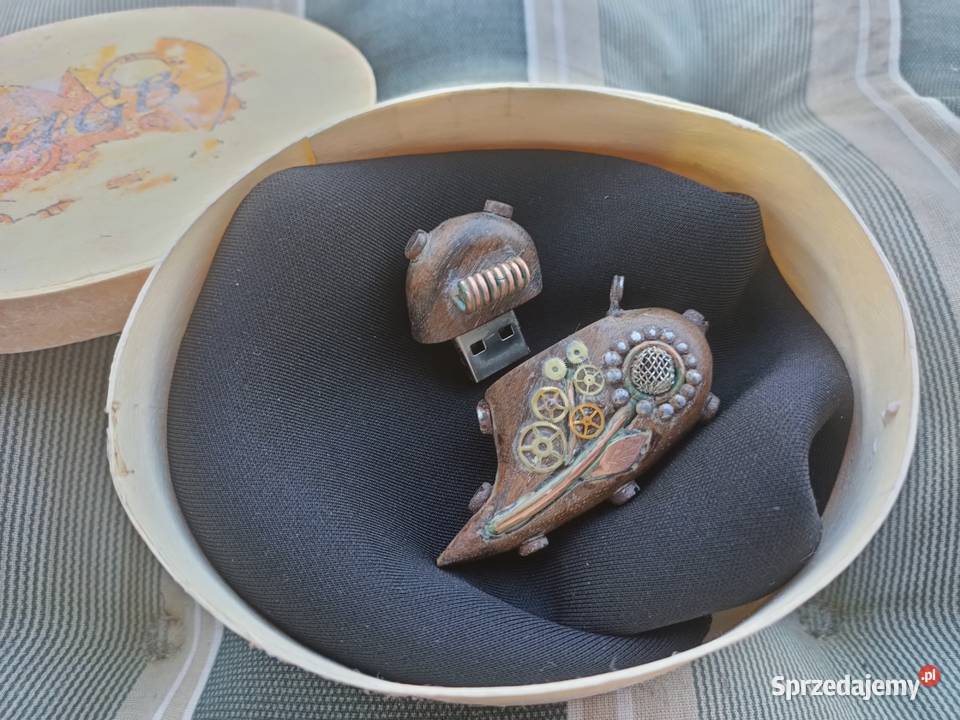 Pendrive steampunkowy 64GB USB memory stick
