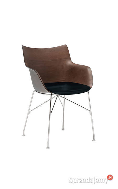 Fotel krzesło Kartell QWood design Philipp Lublin sprzedam