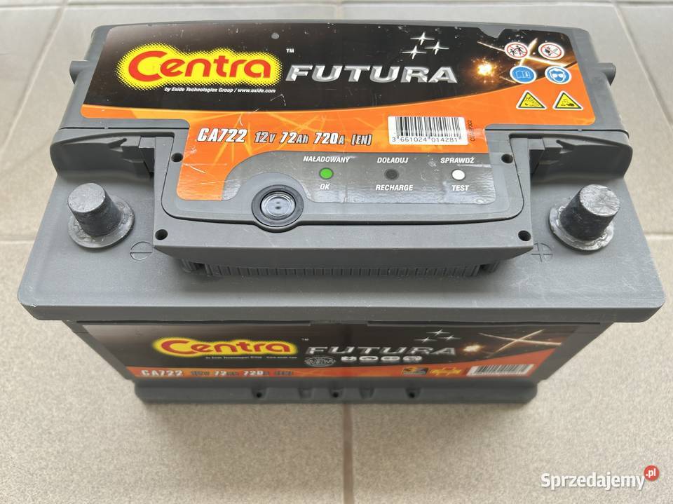 Akumulator Centra CA722 72AH720A FUTURA P Kielce
