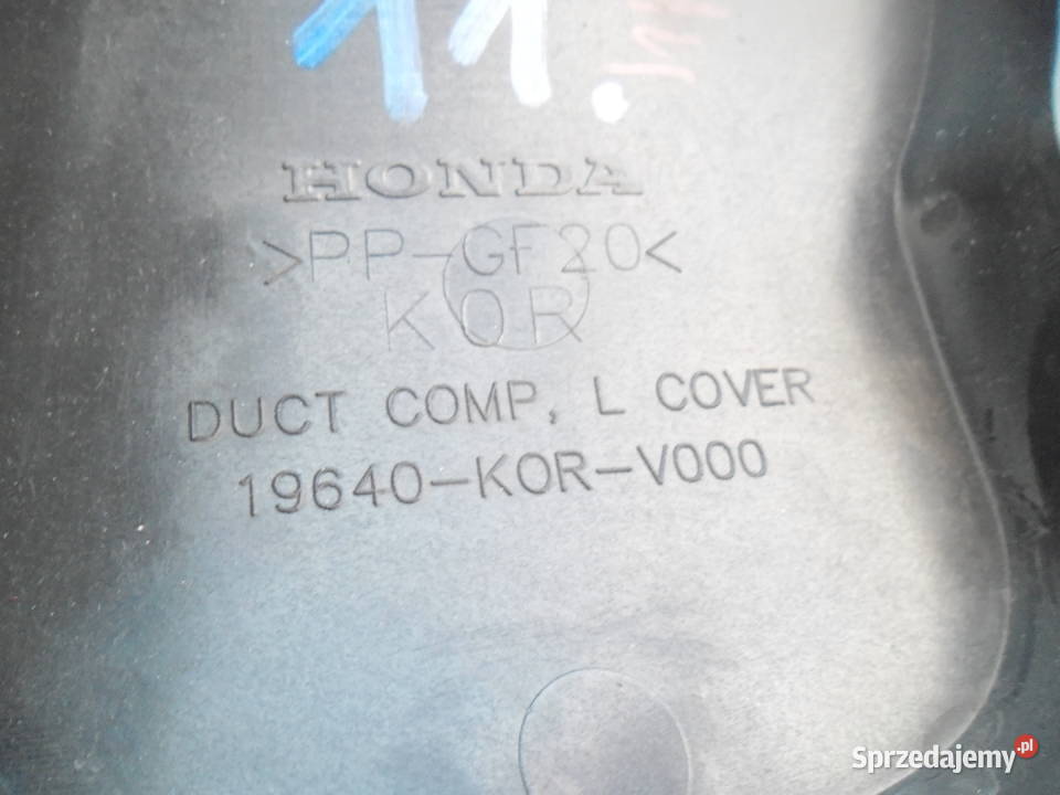 HONDA SH 125 125i 150 2020r błotnik pokrywa śląskie Jasienica
