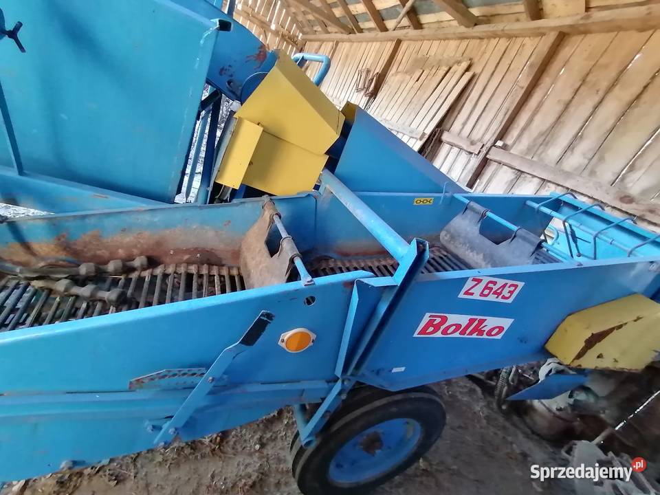 Kombajn Bolko Z 643 Do ziemniaków i warzyw Strachosław