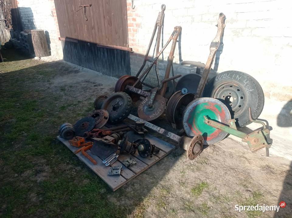 Oś kwadratowa z piastami D35 D44 Piaski
