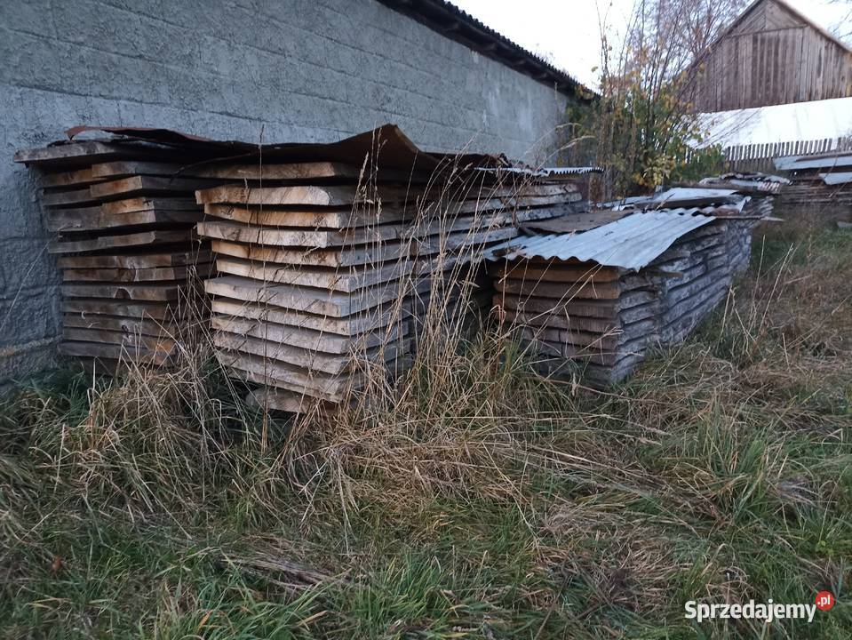 Deski dębowe i sosnowe 5mm 4mm 32mm Kazanów sprzedam