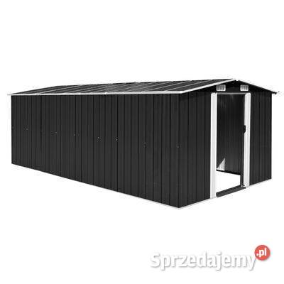 vidaXL Szopa ogrodowa 257 x 489 x 181 metal Warszawa