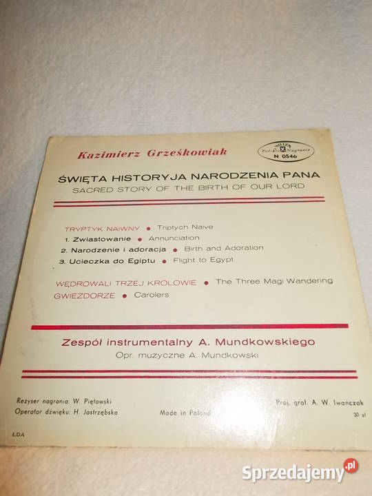 Kazimierz Grześkowiak Święta Historyja wielkopolskie Poznań sprzedam