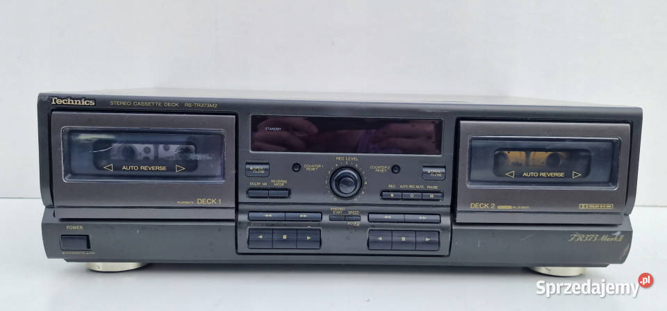 Technics magnetofon dwukasetowy RSTR373 RS TR Międzychód