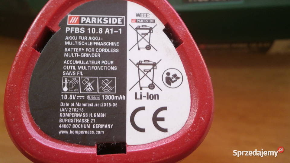 szlifierka parkside pfbs108 a1 sprzedam Suwałki