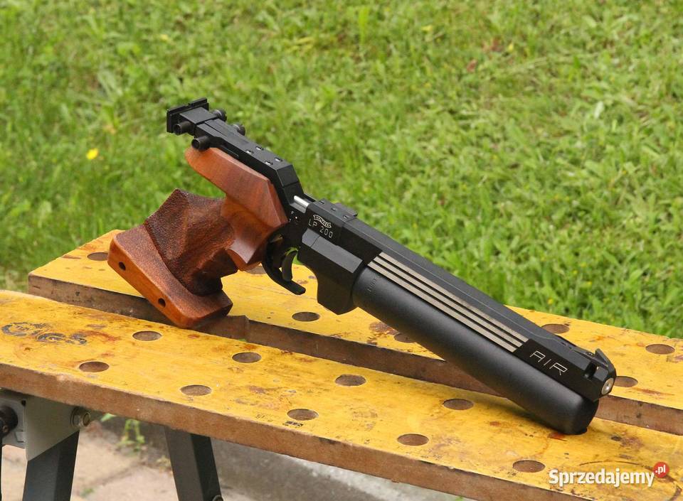 pistolet matchowy WALTHER LP200 PCP wiatrówka Sporty strzeleckie i myślistwo Pszów