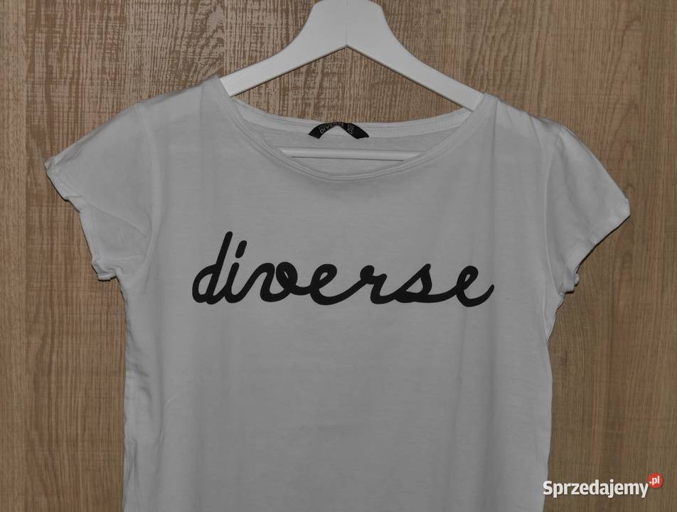 Diverse fajna bluzeczka tshirt 34 XS krótki dolnośląskie Wrocław sprzedam