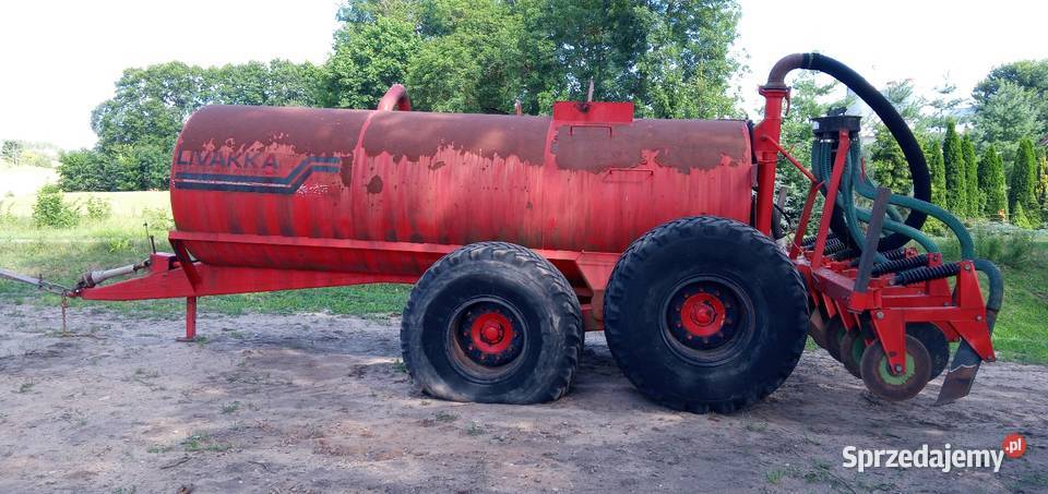 Beczkowóz zalewowy z aplikatorem Szołtany